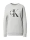 Calvin Klein Jeans Majica  pegasto siva / bela / črna