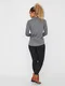 VERO MODA Svetr 'Nellie Glory'  šedý melír