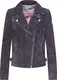 FREAKY NATION Přechodná bunda ''''Bikerprincess''''  tmavě šedá