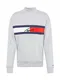 Tommy Jeans Sweatshirt rot / dunkelblau / hellgrau