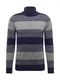 INDICODE JEANS Pullover ''''Ligett'''' navy / grau
