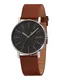 SKAGEN Uhr chamois / silbergrau