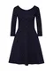 ESPRIT Šaty ''''flock dress''''  černá