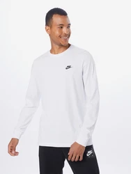 Nike Sportswear Shirt Club MEN'S LONG-SLEEVE T-SHIRT schwarz/weiß