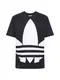 ADIDAS ORIGINALS Shirt ''''BG Trefoil Tee'''' weiß / schwarz