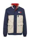 Tommy Jeans Winterjacke ''''TJM COLORBLOCK JACKET'''' rot / dunkelblau / weiß