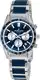 Jacques Lemans Uhr ''''Liverpool'''' dunkelblau / silber