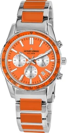 Chronograph ''''Liverpool, 1-2059L'''' orange / silber