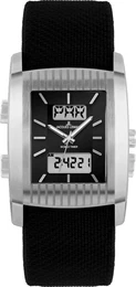 Jacques Lemans Uhr ''''Sport, 1-1987A'''' schwarz