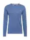 GANT Pullover rauchblau / weiß
