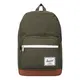 Herschel Pop Quiz Rucksack 44 cm Laptopfach oliv / braun