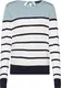 VERO MODA Svetr ''''VMLACOLE BLOCK BLOUSE BOO''''  mix barev / bílá