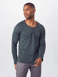 Key Largo Longsleeve Henleyshirt Ginger (MLS00038) Ginger/tanne