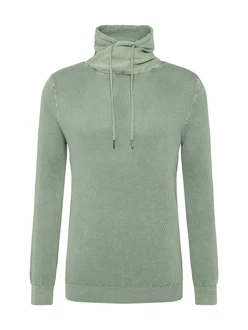 Key Largo Stehkragenpullover MST LECH oliv