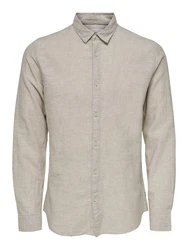 Only & Sons Hemd Style Caiden beige