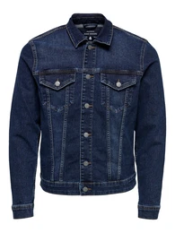Jeansjacke blau