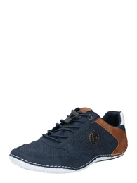 Sneaker 'Canario' beige / nachtblau / braun