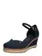 TOMMY HILFIGER Sandale 'Elba'  bež / mornarsko plava / svijetlo crvena / bijela