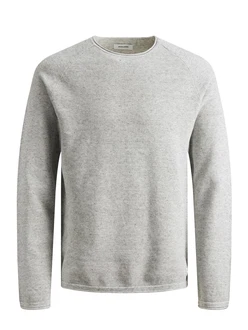 JACK & JONES Pullover 'JJEHill' Grau/Hellgrau/Grau/Hellgrau/Grau/Hellgrau/Grau/Hellgrau/Grau/Hellgrau/Grau/Hellgrau/Grau/Hellgrau/Grau/Hellgrau/Grau/Hellgrau/Grau/Hellgrau/Grau/Hellgrau/Grau/Hellgrau/Grau/Hellgrau/Grau/Hellgrau/Grau/Hellgrau/Grau/Hellgrau/Grau/Hellgrau