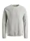 JACK & JONES Pullover 'JJEHill' graumeliert