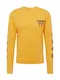 Tommy Jeans Langarmshirt ''''BUBBLED FLAGS'''' gelb