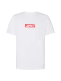 LEVI''''S T-Shirt weiß / rot