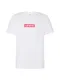 LEVI''''S T-Shirt weiß / rot