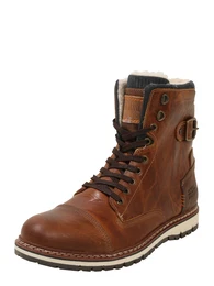 Boots marine / cognac