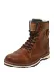 BULLBOXER Boots marine / cognac