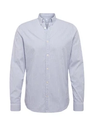 Hemd ''''floyd fine basic'''' weiß / blau