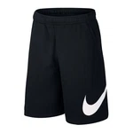 Nike Sportswear Shorts 'Club' schwarz/weiß