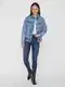 VERO MODA Prehodna jakna ''''VMKATRINA LS LOOSE JACKET''''  moder denim