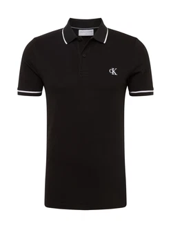 Calvin Klein Jeans Poloshirt schwarz