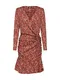 Missguided Šaty  rezavě hnědá / rezavě červená