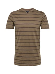 Shirt ''''JPRBEN STRIPE BLU. SPLIT NECK TEE PRE'''' grün