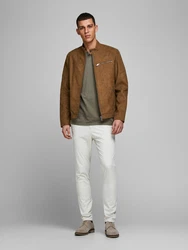 Jack & Jones Bikerjacke JCORocky (1-St) braun