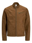 Jack & Jones Bikerjacke JCORocky (1-St) braun
