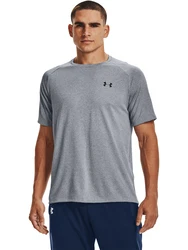 Under Armour Poloshirt UA TECH 2.0 SS TEE hellgrau/schwarz