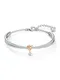 Swarovski Náramek 'Lifelong Heart'  zlatá / stříbrná