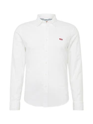 LEVI'S Hemd 'Battery' rot/weiß