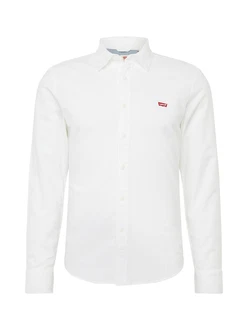 LEVI'S Hemd 'Battery' rot/weiß