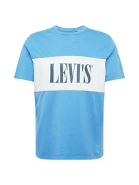 LEVI''''S T-Shirt ''''AUTHENTIC COLORBLOCK'''' hellblau