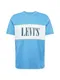 LEVI''''S T-Shirt ''''AUTHENTIC COLORBLOCK'''' hellblau