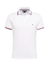 Poloshirt rot / nachtblau / offwhite