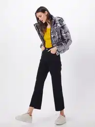 LEVI'S Džíny 'Ribcage Straight Ankle Jeans' černá