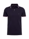 TOMMY HILFIGER Majica  mornarska / rdea / bela