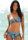 LASCANA Bikini zgornji del ''''Boho''''  mornarska