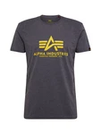 ALPHA INDUSTRIES T-Shirt zitronengelb/dunkelgrau ALPHA INDUSTRIES T-Shirt zitronengelb/dunkelgrau