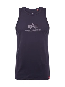 Alpha Industries Top BASIC TANK dunkelblau/grau