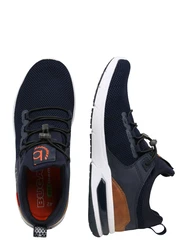 bugatti Sneaker Numbis dunkelblau/braun/grau/neonrot (342658606900)